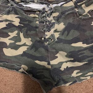 Camo shorts